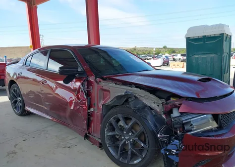 2023 Dodge Charger Gt из США, поврежденный, VIN 2C3CDXHG6PH540538